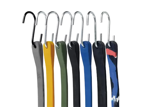후크가 있는 ALLROAD EPDM 번지 코드, 30% 더 두꺼움, 크기 9-41인치 컬러 코드