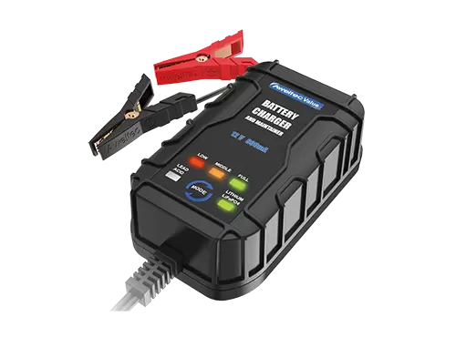 납산 및 리튬용 Aweltec 800mA 스마트 배터리 충전기 12V 유지 보수 장치